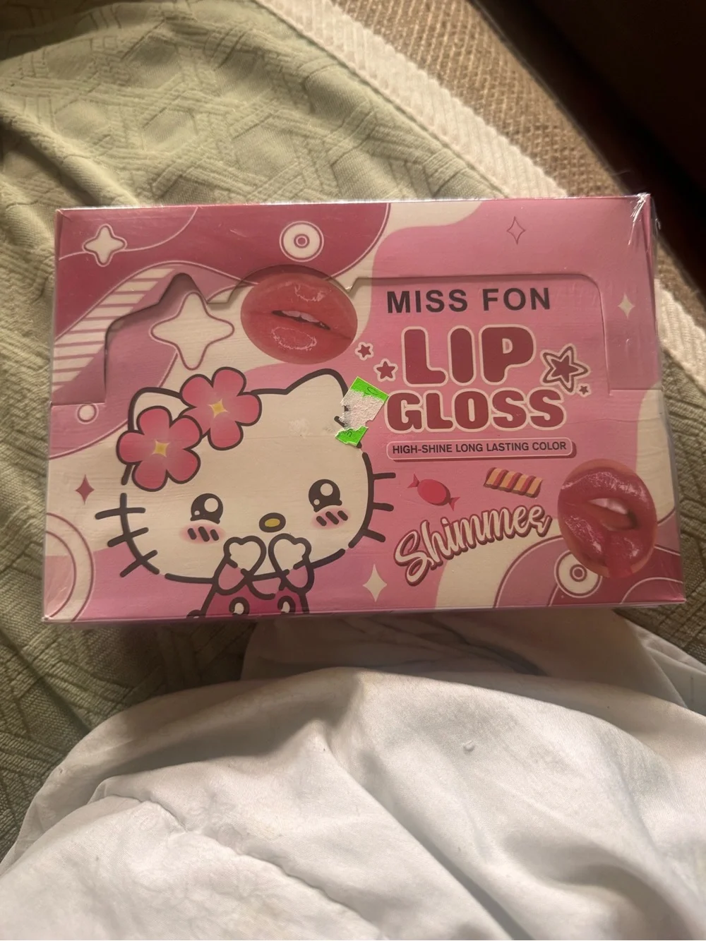 Miss Fon kawaii shimmer Lip Gloss, 24 pieces, NEW! Hello Kitty inspired
